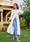 Blue Hills Zara Fancy Stylish Party Wear Designer Kurti Collection